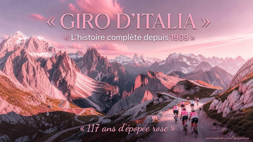 GIRO D'ITALIA Histoire et Palmarès Complet depuis 1909